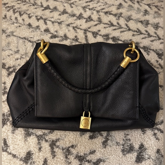 Vince Camuto Rylee Leather Satchel - Picture 3 of 15